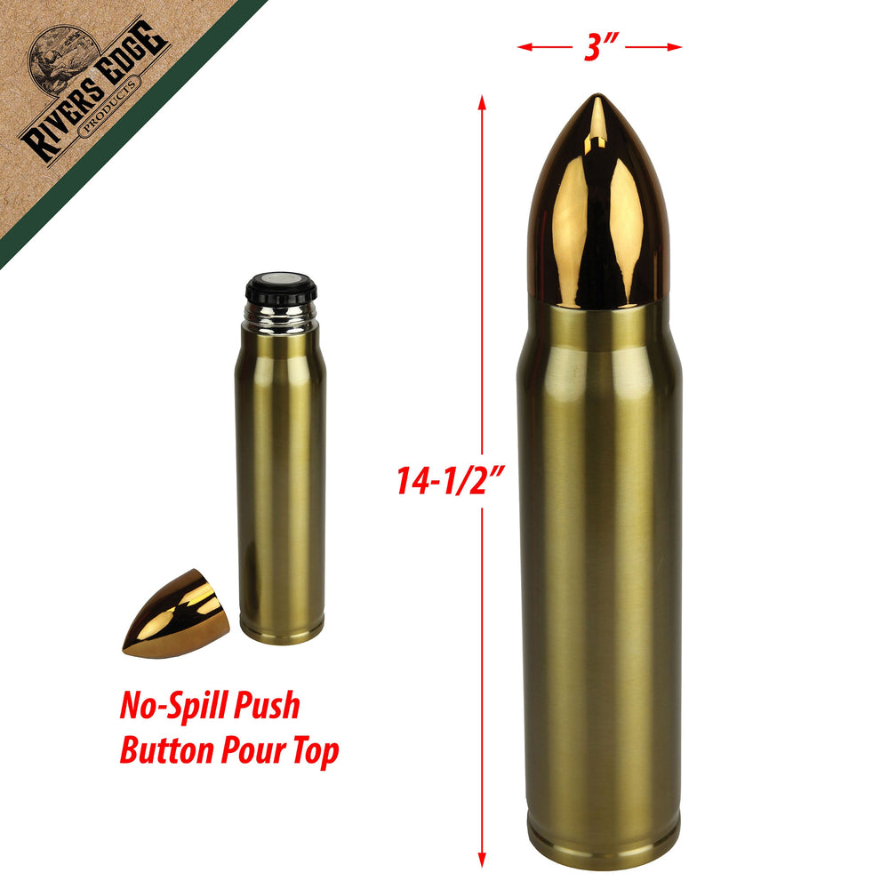 Rifle Cartidge Vacuum Bottle