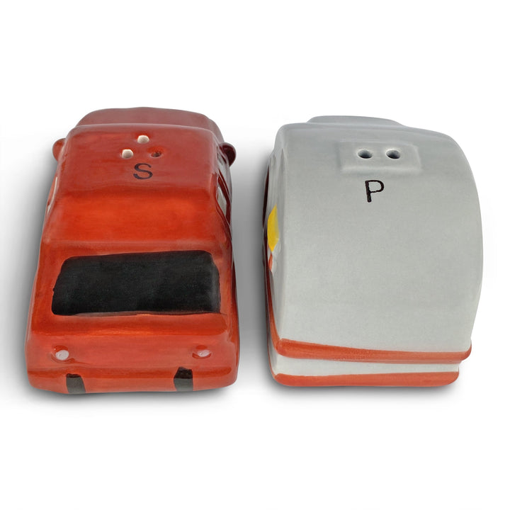 Salt And Pepper Shakers Truck And Camper Ceramic Matching Set