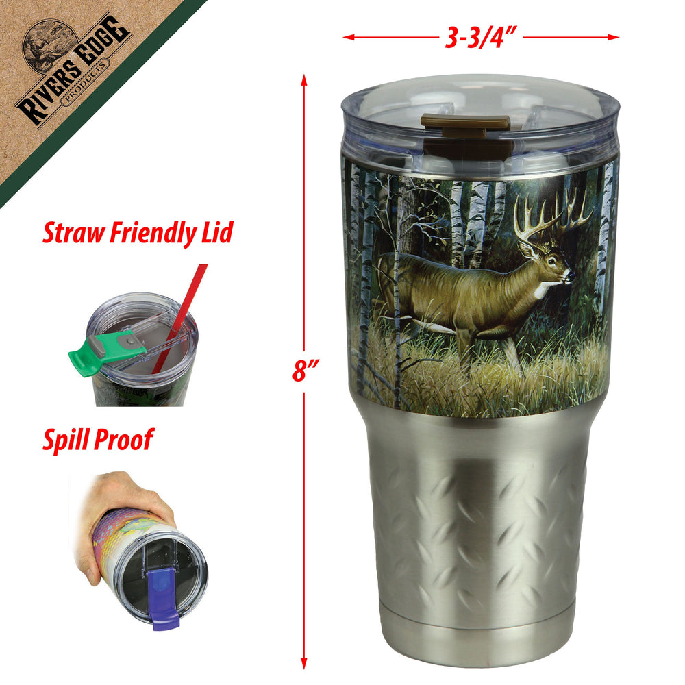 Stainless Steel Tumbler Double Walled Vacuum Insulated 24 Ounces