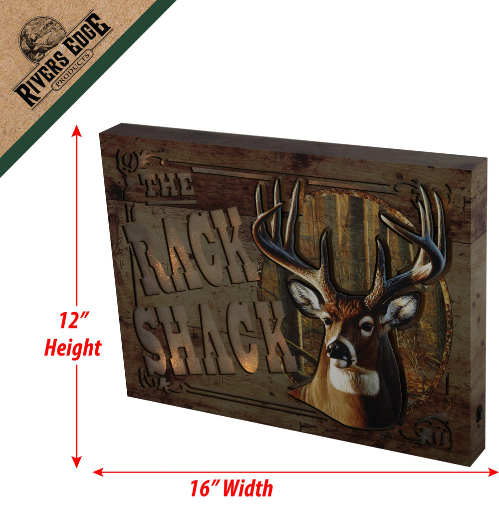 Wall Sign Led Rack Shack