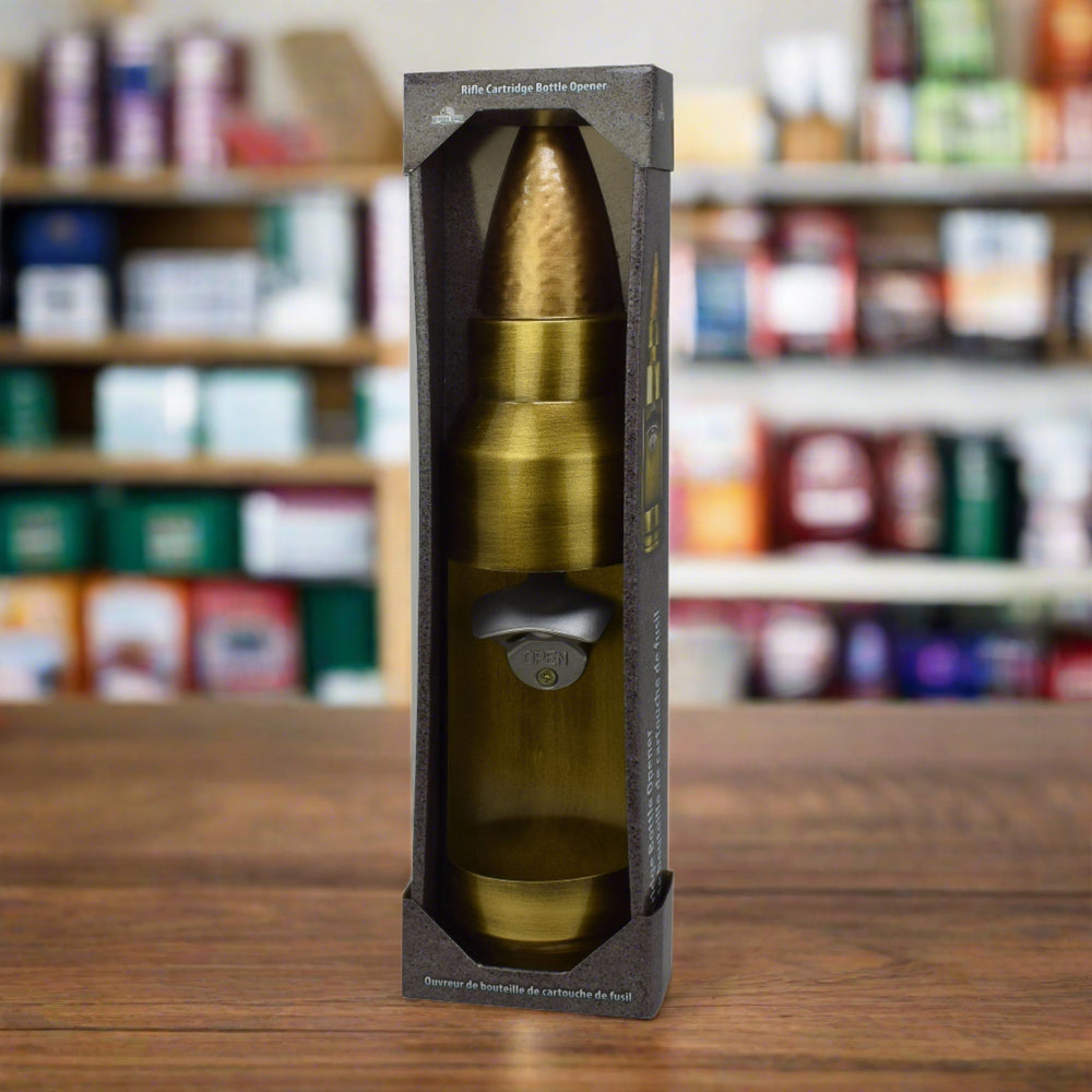 Centerfire Rifle Cartridge Bottle Opener Wall Mounted Metal Bullet