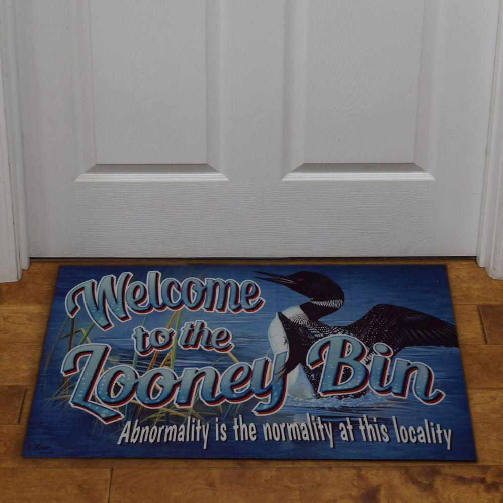 Door Mat Rubber 26In X 17In Looney Bin