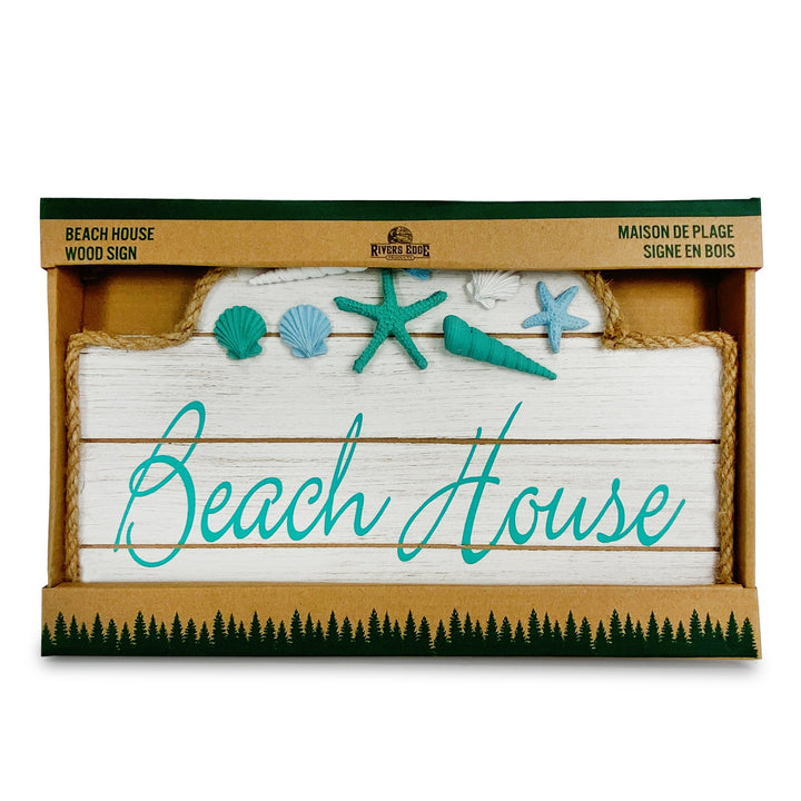 Wood Sign 12In X 8In Beach Rules