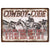 Metal Tin Signs, Funny, Vintage, Personalized 12-Inch x 17-Inch - Cowboy Code