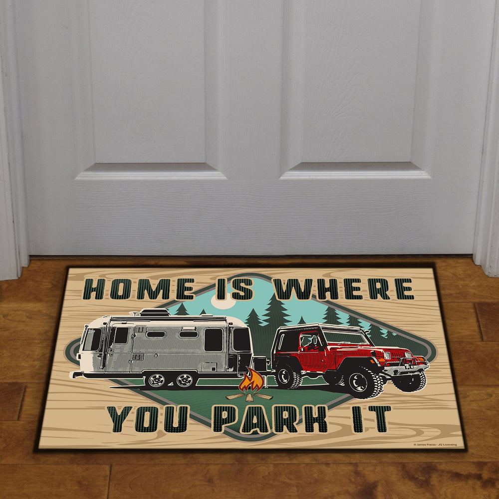 Door Mat Rubber 26In X 17In Home Park