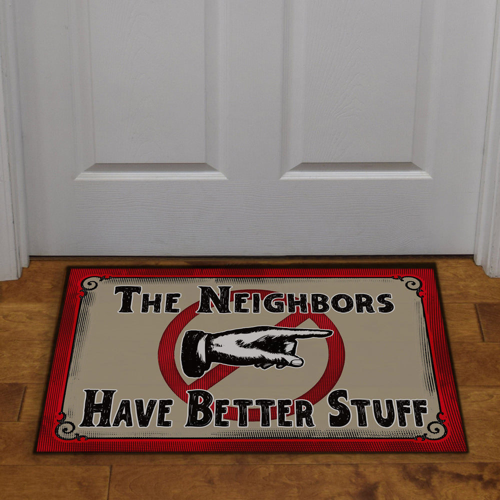 Door Mat Rubber 26In X 17In Neighbors