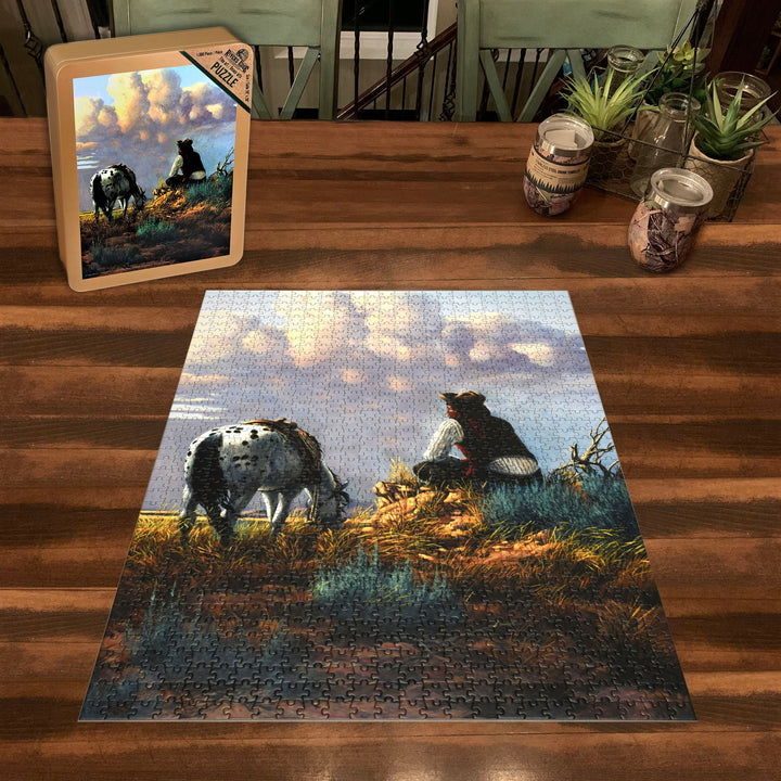 Puzzle In Tin 1000 Piece Dreamers Hour