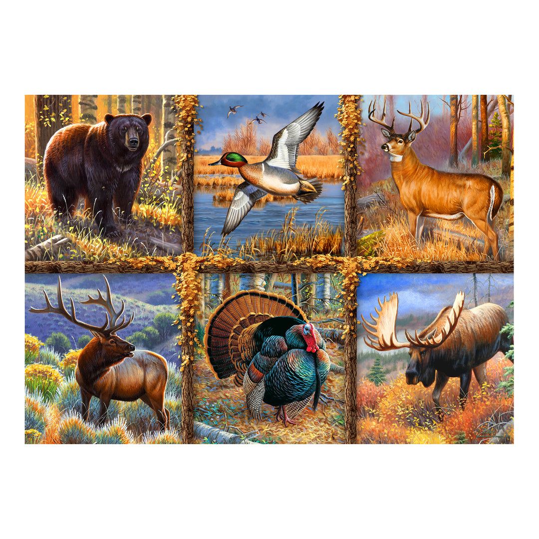 Rivers Edge Products 1000 Piece Puzzle, Jigsaw Puzzle in Tin for