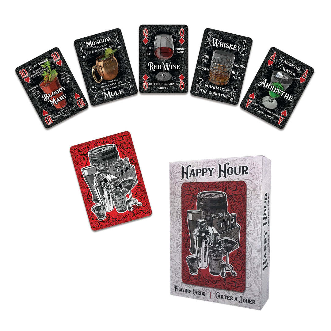 Playing Cards Happy Hour