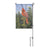 Lawn Yard Decor Double Sided Flag 14-Inch x 22-Inch with Pole - Northern Cardinal