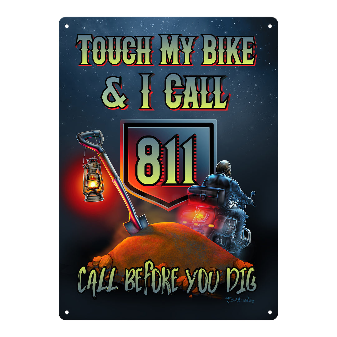 Tin Sign 12In X 17In Dial 811