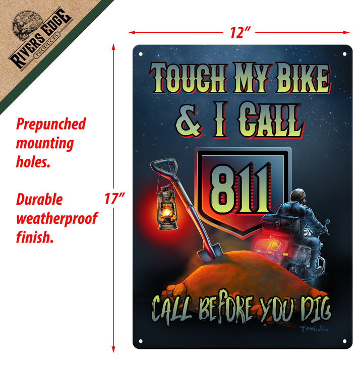 Tin Sign 12In X 17In Dial 811