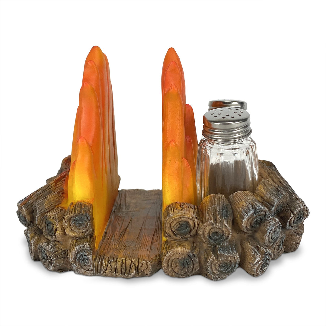 Salt And Pepper Shakers Campfire