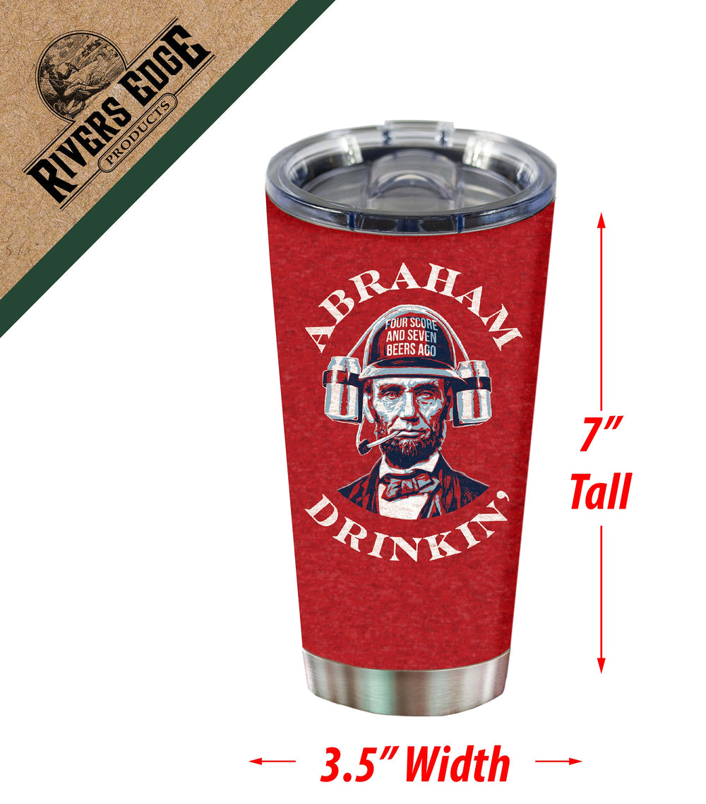 Tumbler 20Oz Abraham Drinkin