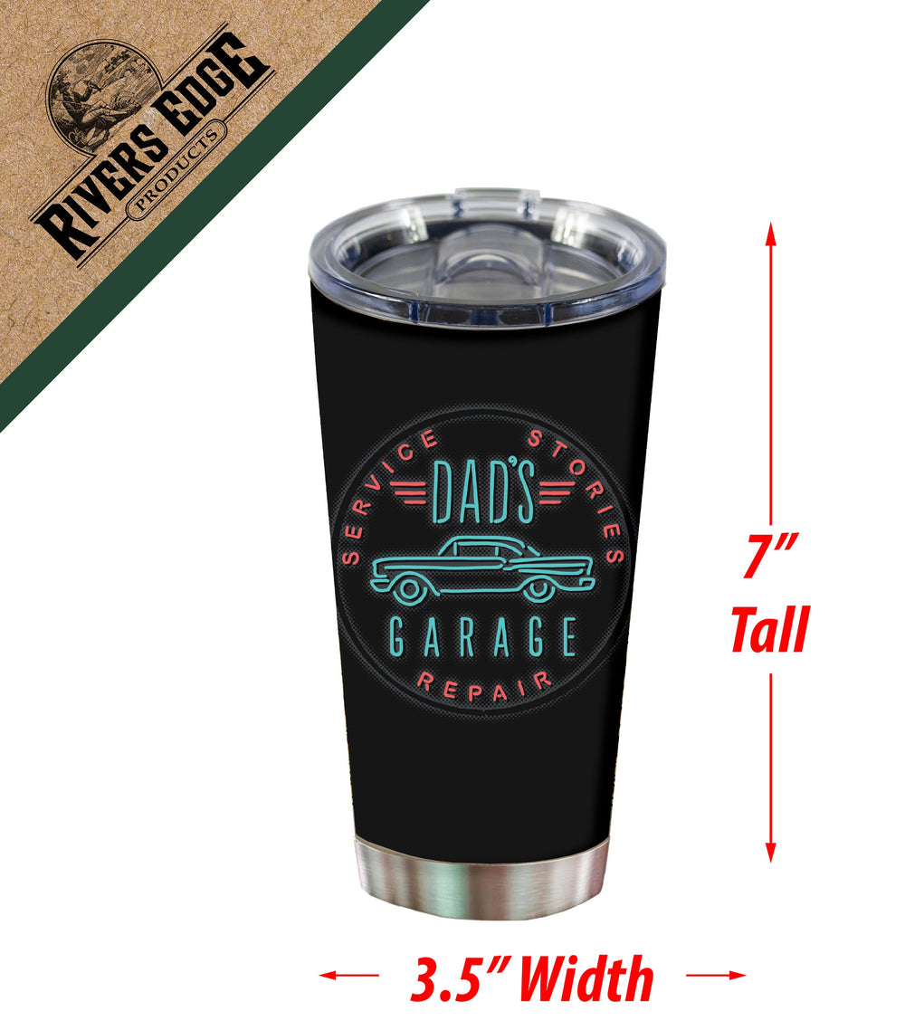 Tumbler 20Oz Dads Garage