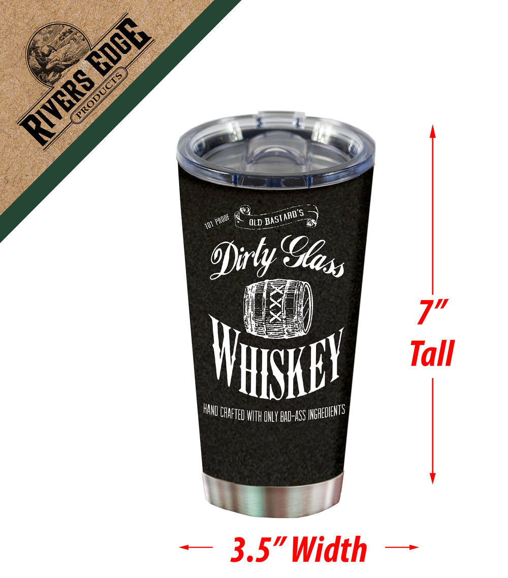 Tumbler 20Oz Dirty Glass Whiskey