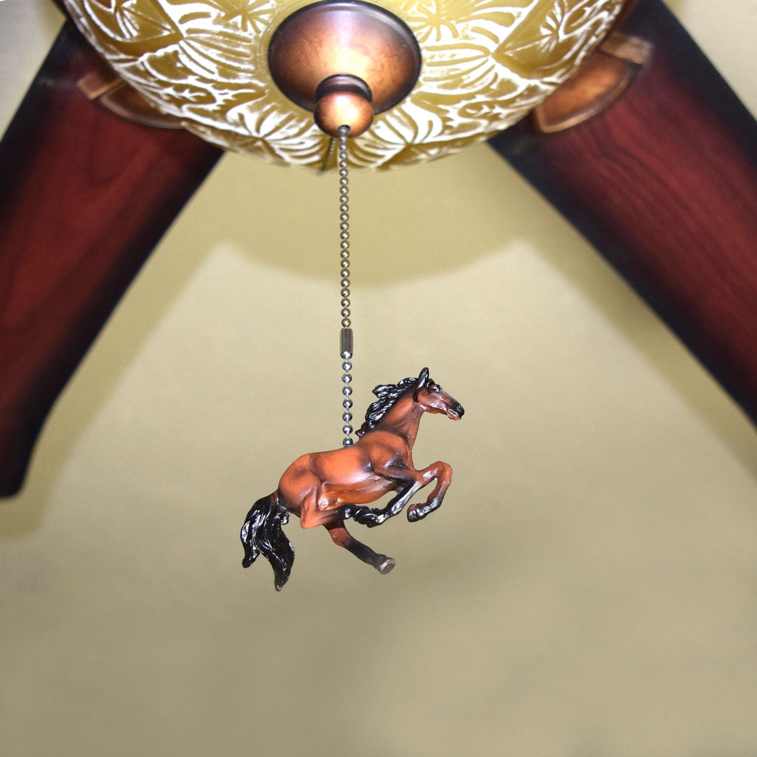 Ceiling Fan Pull Horse
