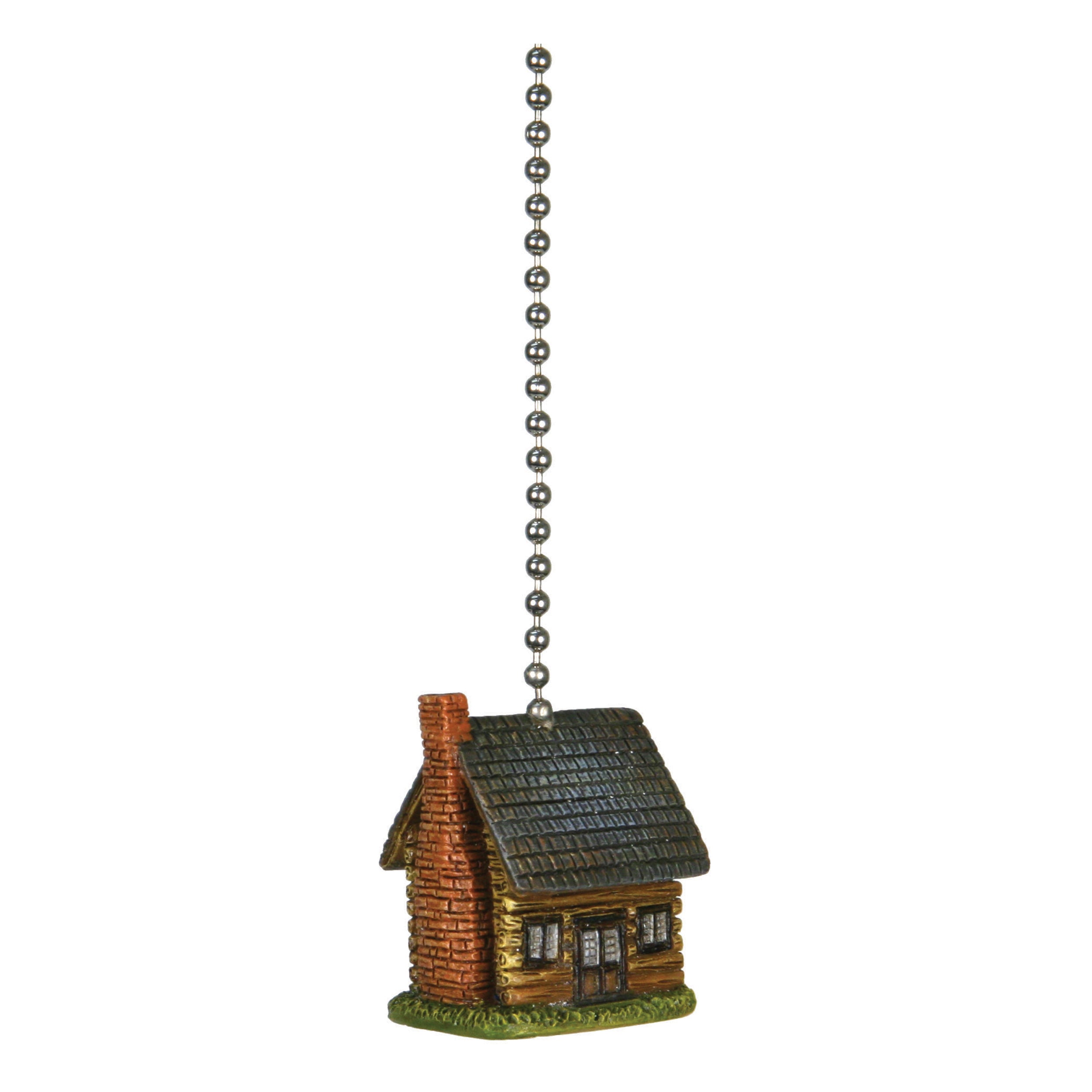 Pull Ornament for Ceiling Fan Rustic Cabin Lodge Decoration - Miniature  Pine Cone (w/Chain Extender)