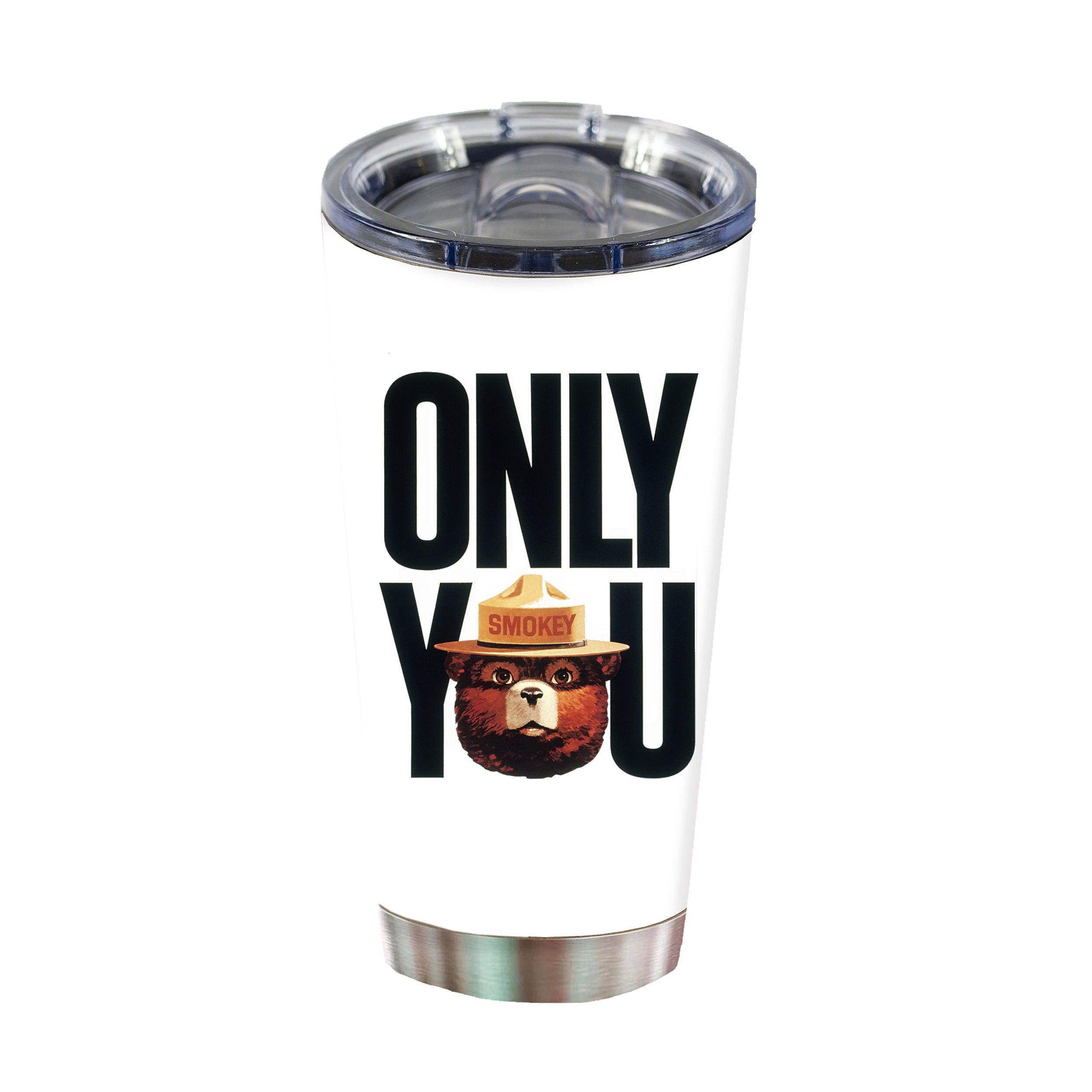 Smokey Bear Stainless Steel Coffee Mug