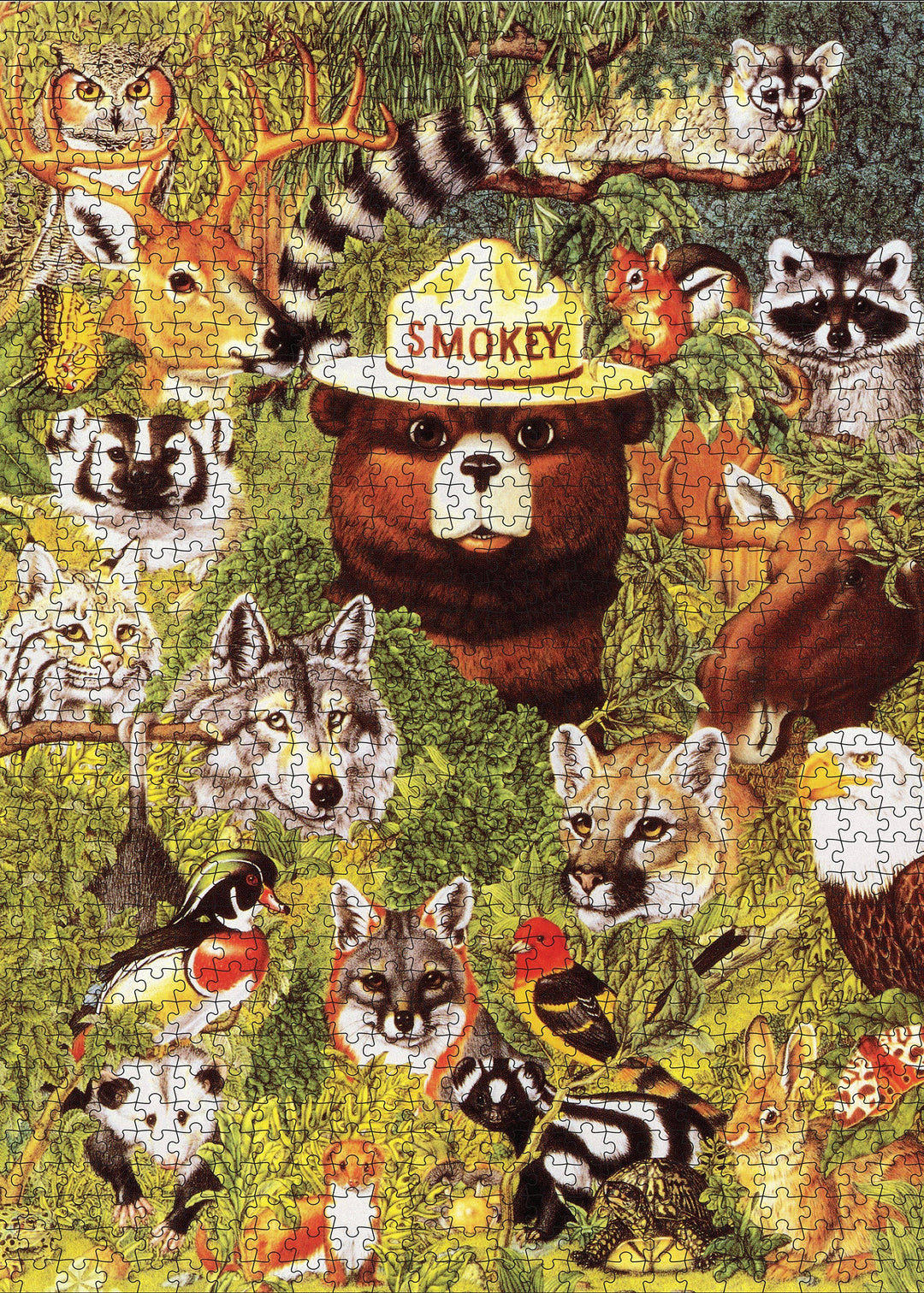 Jigsaw Puzzle In Tin 1000 Piece Smokey And Friends