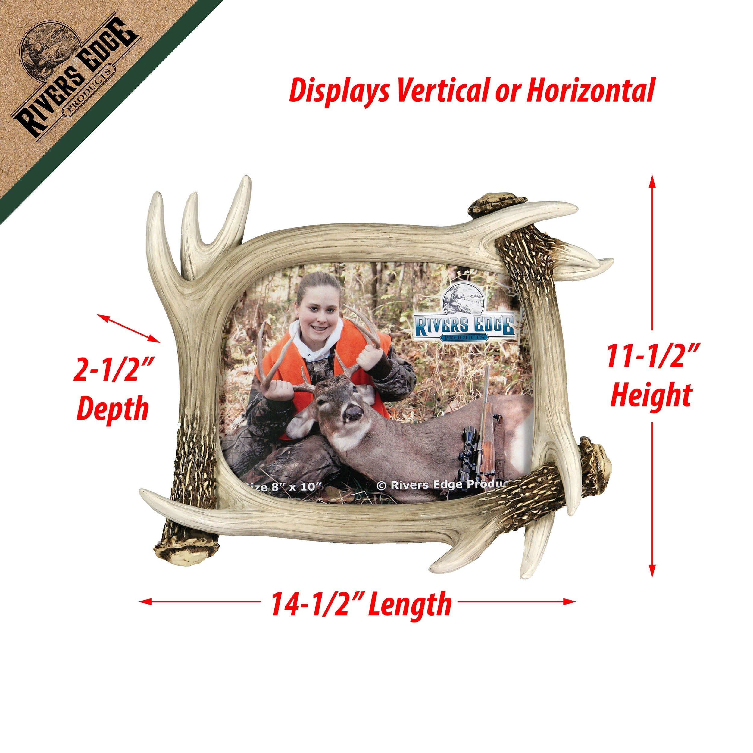 Rivers Edge First Deer Picture Frame