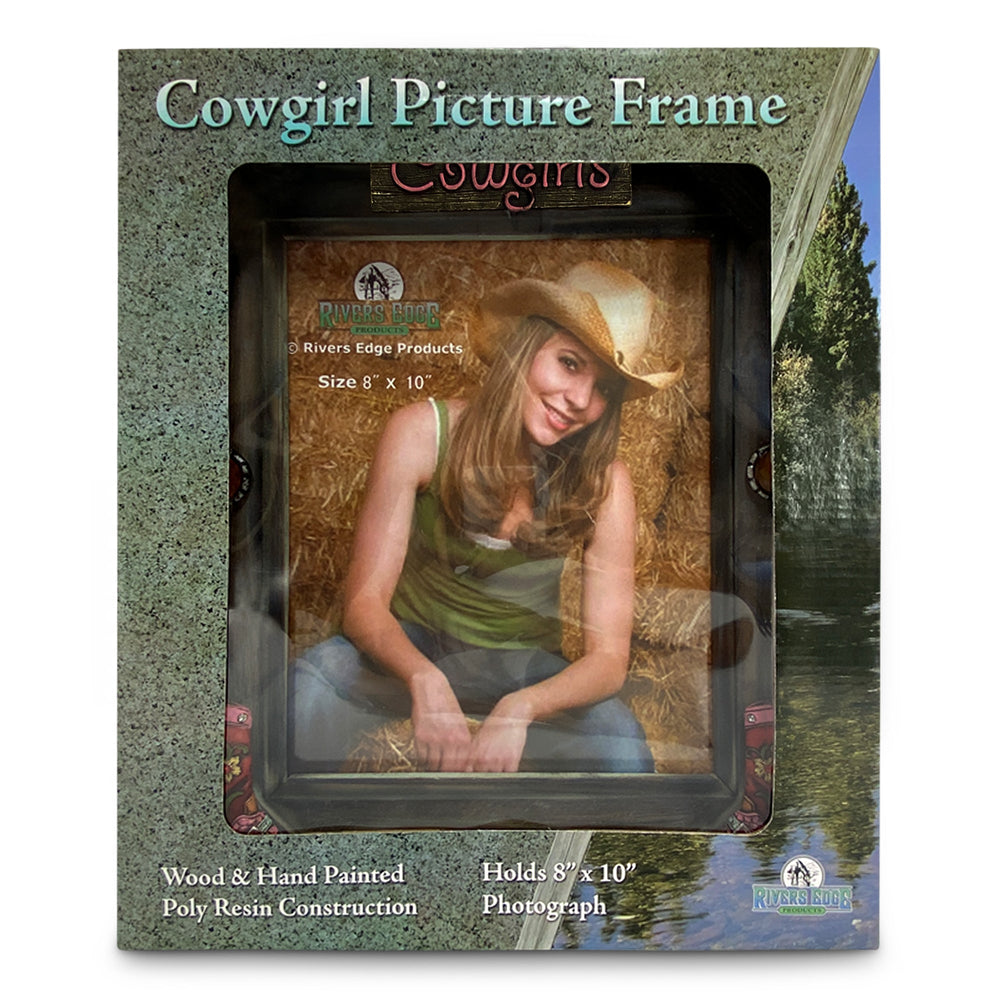 8X10 Cowgirl Picture Frame