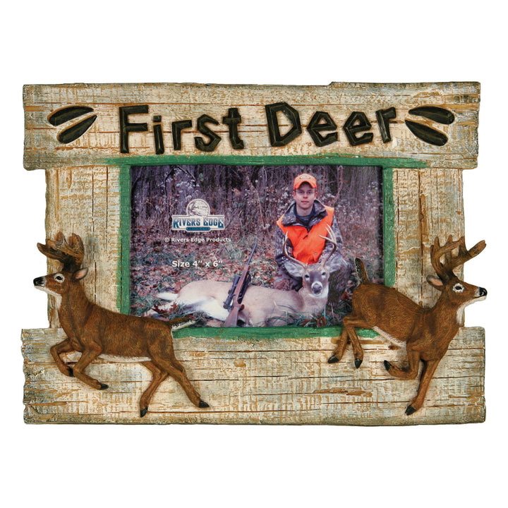 Picture Frame 4In X 6In First Deer