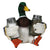 Salt and Pepper Shakers - Duck Holding
