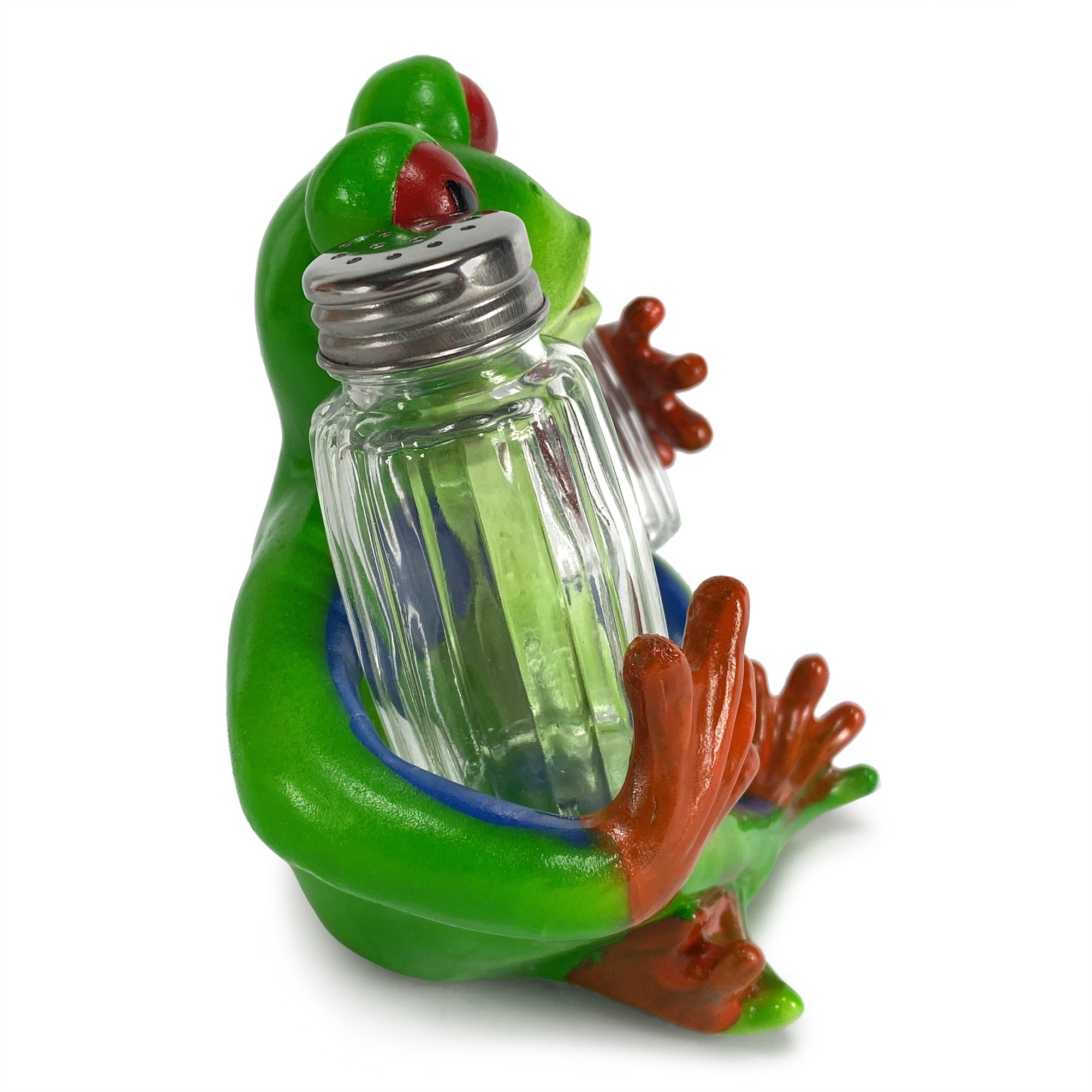 Frog Salt & Pepper Shaker Set Multi-colors