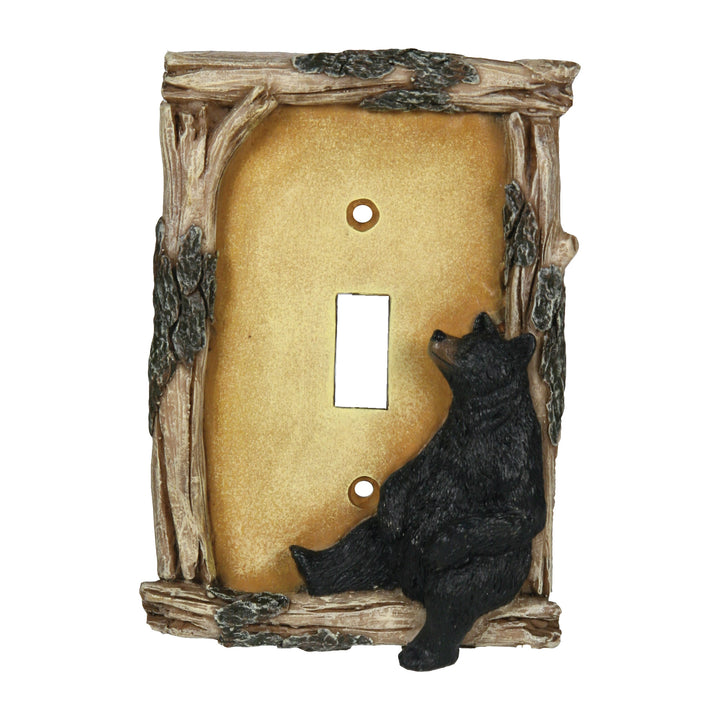 Switch Plate Cover Single Bear