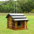 Birdhouse - Wood Log Cabin