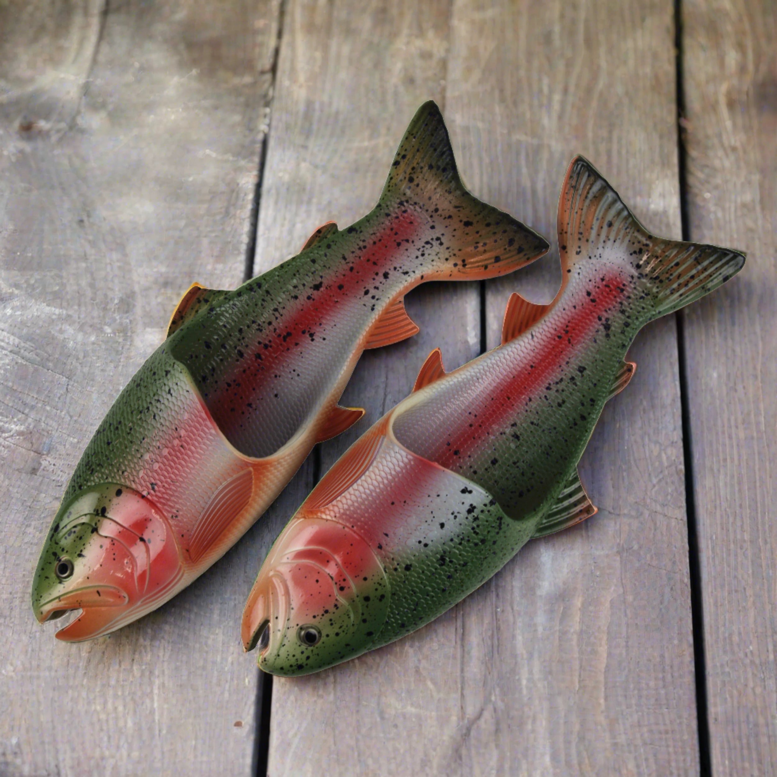 Coddies Pink Salmon Fish Flip Flops | Ultimate Gift | Incredible Fish Style  Flip Flops