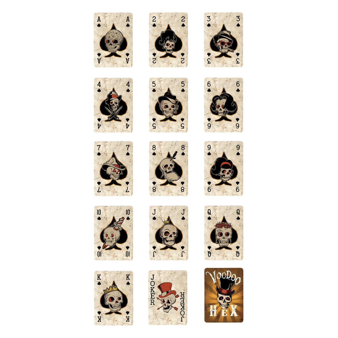 Playing Cards Voodoo Hex