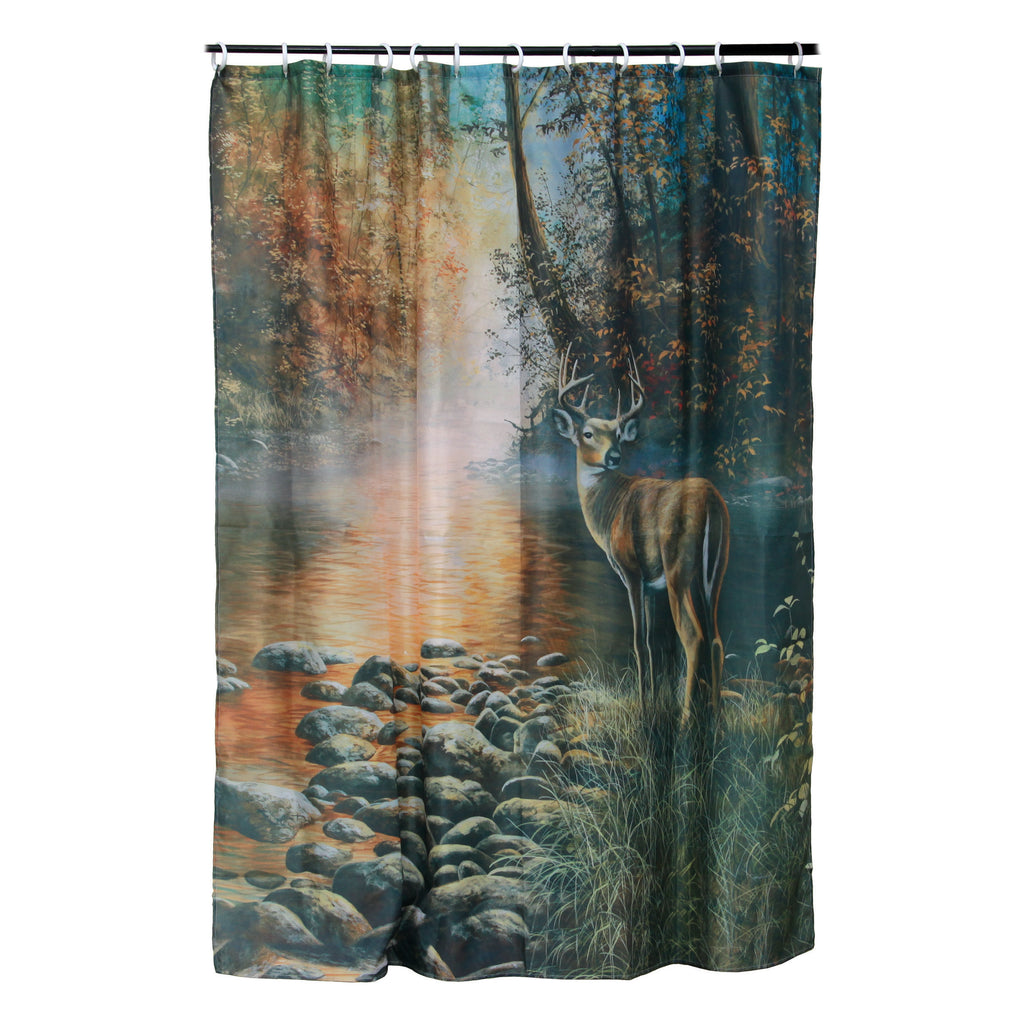 Shower Curtain Deer