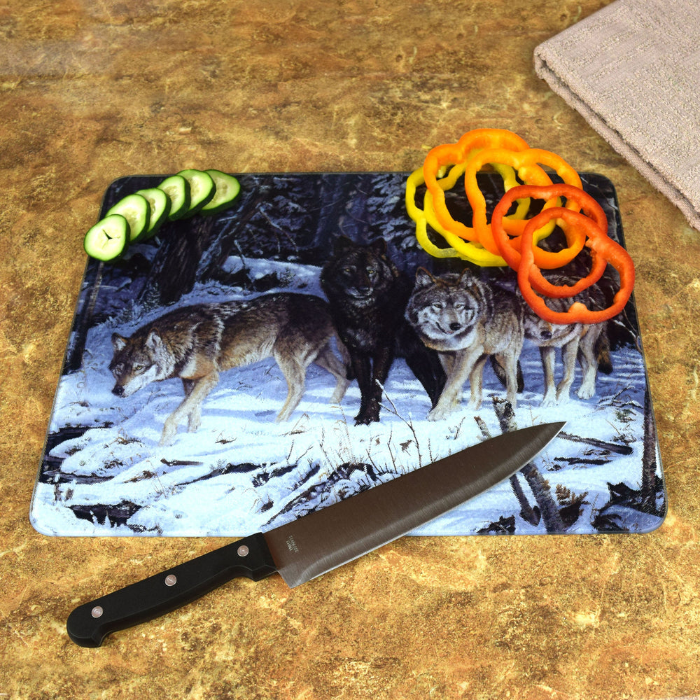 Cutting Board 12In X 16In Wolf