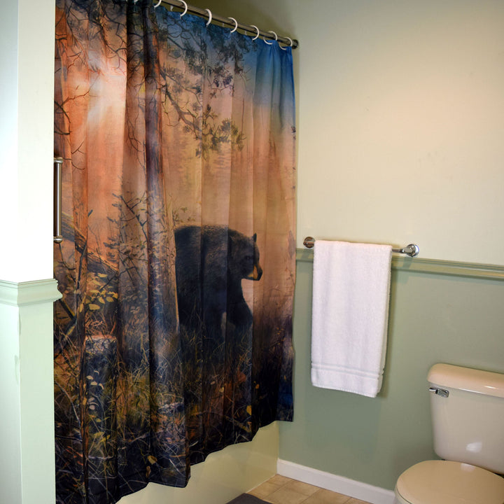 Shower Curtain Bear