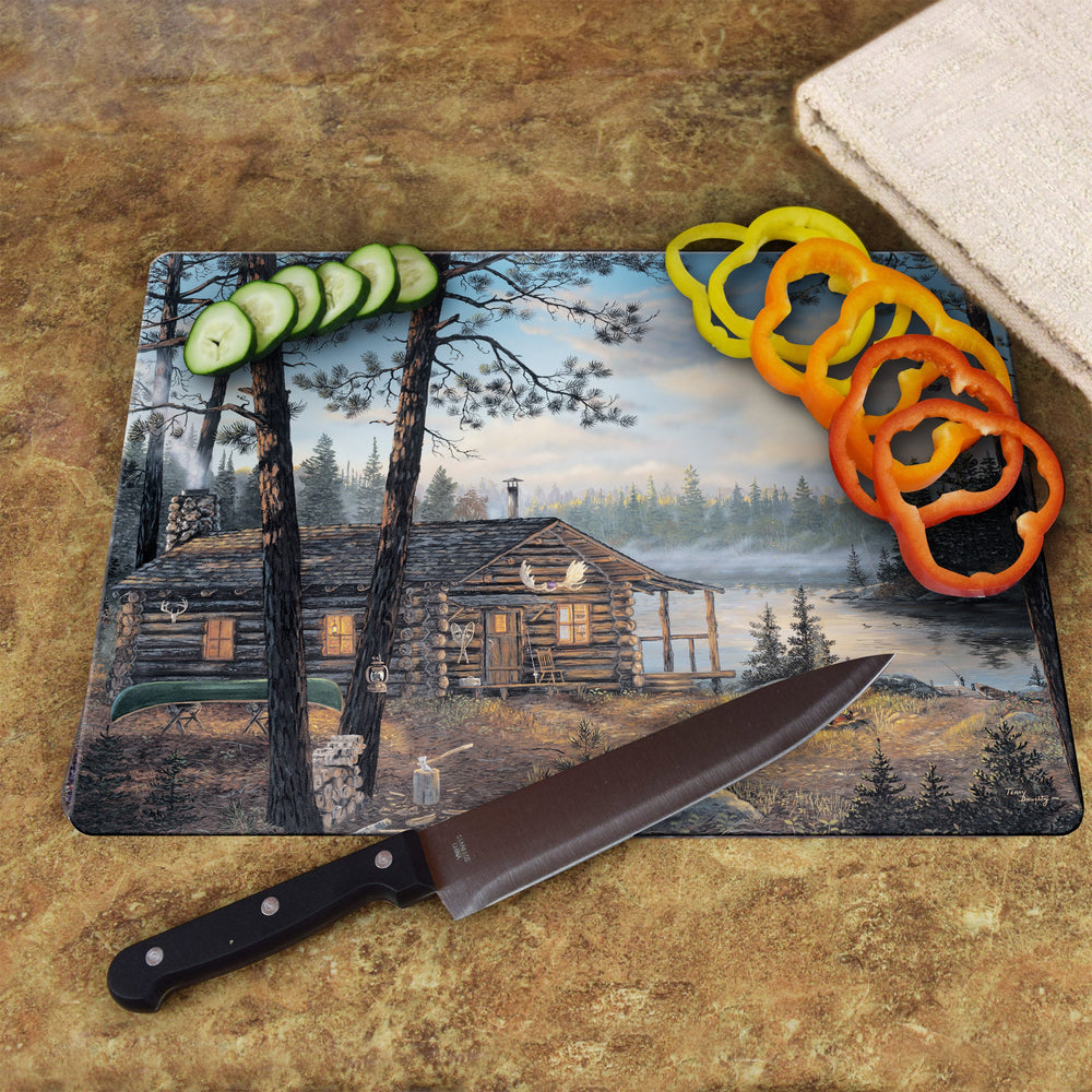 Cutting Board 12In X 16In Assorted Cabin