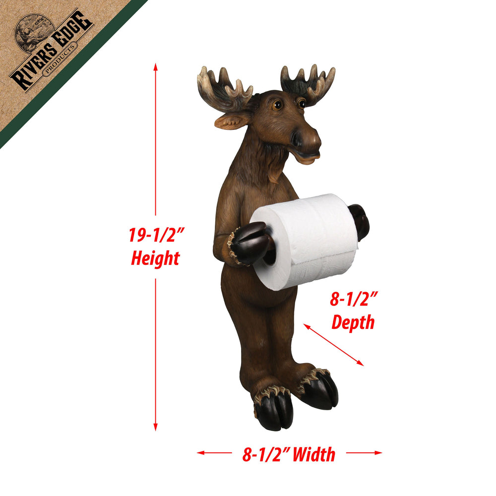 Tp Holder Standing Moose