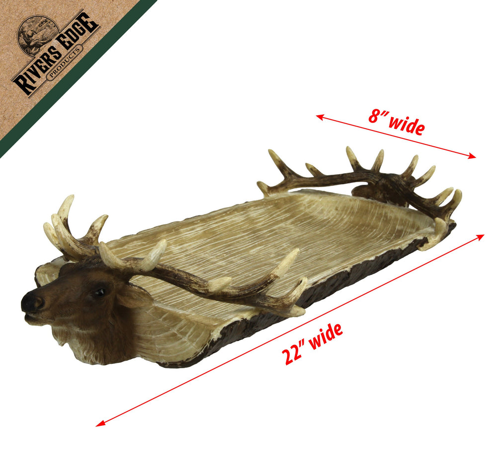 22 Elk Head Serving Tray