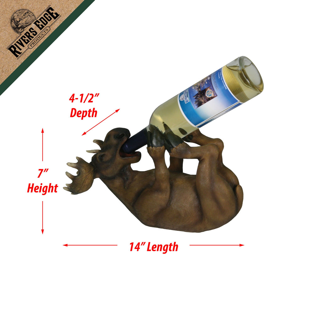 Wine Bottle Holder Moose