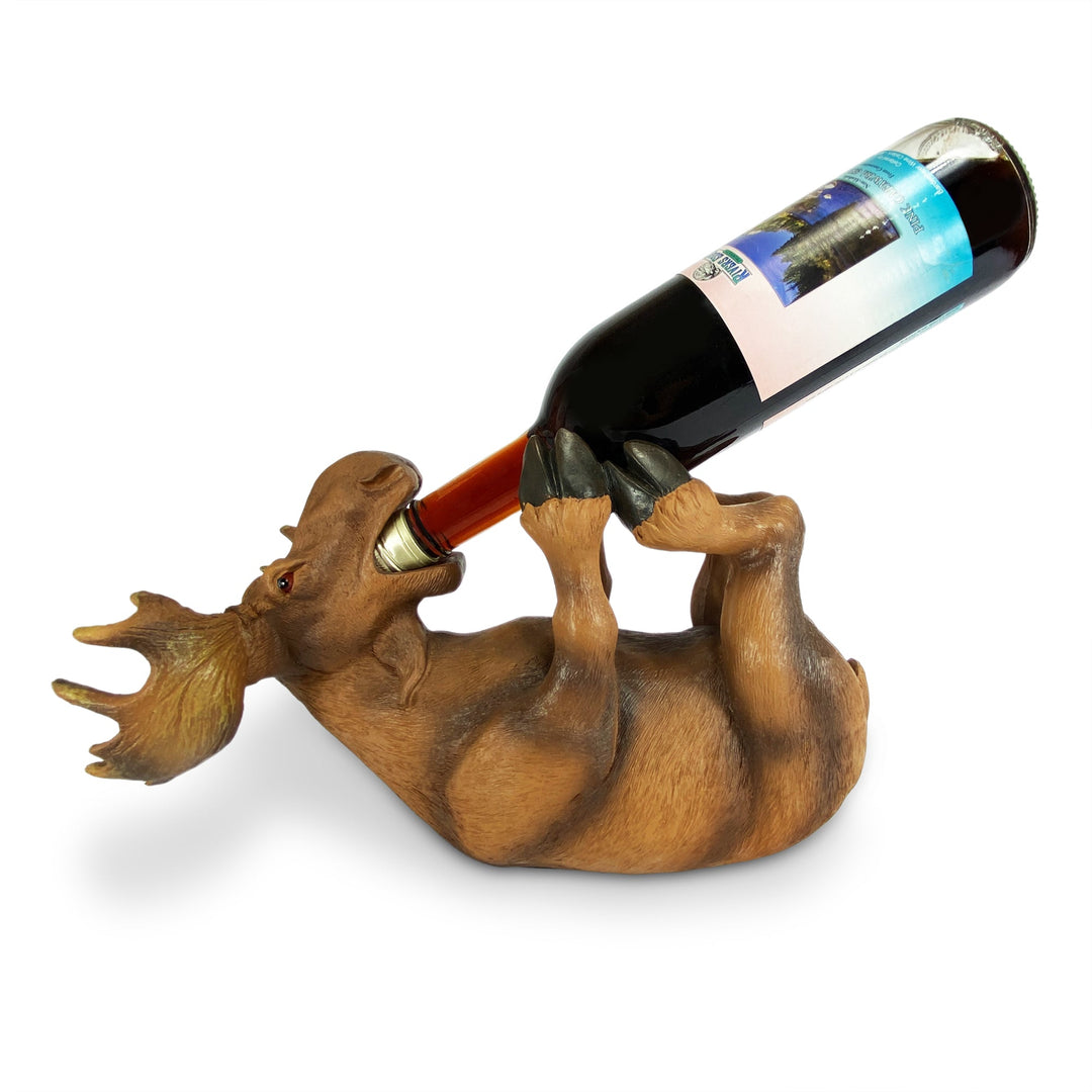 Wine Bottle Holder Moose