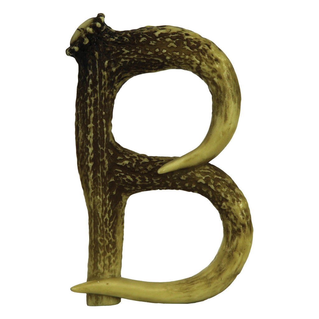 Decorative Deer Antler Letters, Wall Mounted